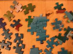 Look carefully at the pieces